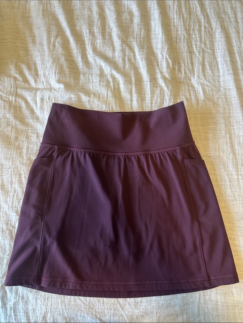 Athleta Plum Purple Active Skort with Side Pockets